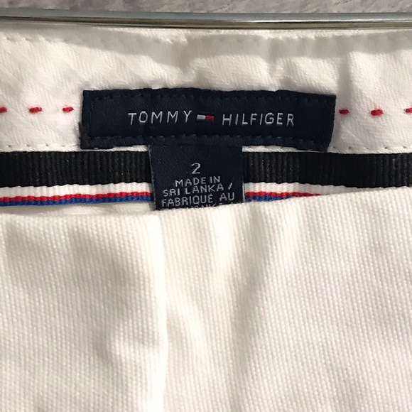 Tommy Hilfiger white pants sz 2 - Picture 2 of 5